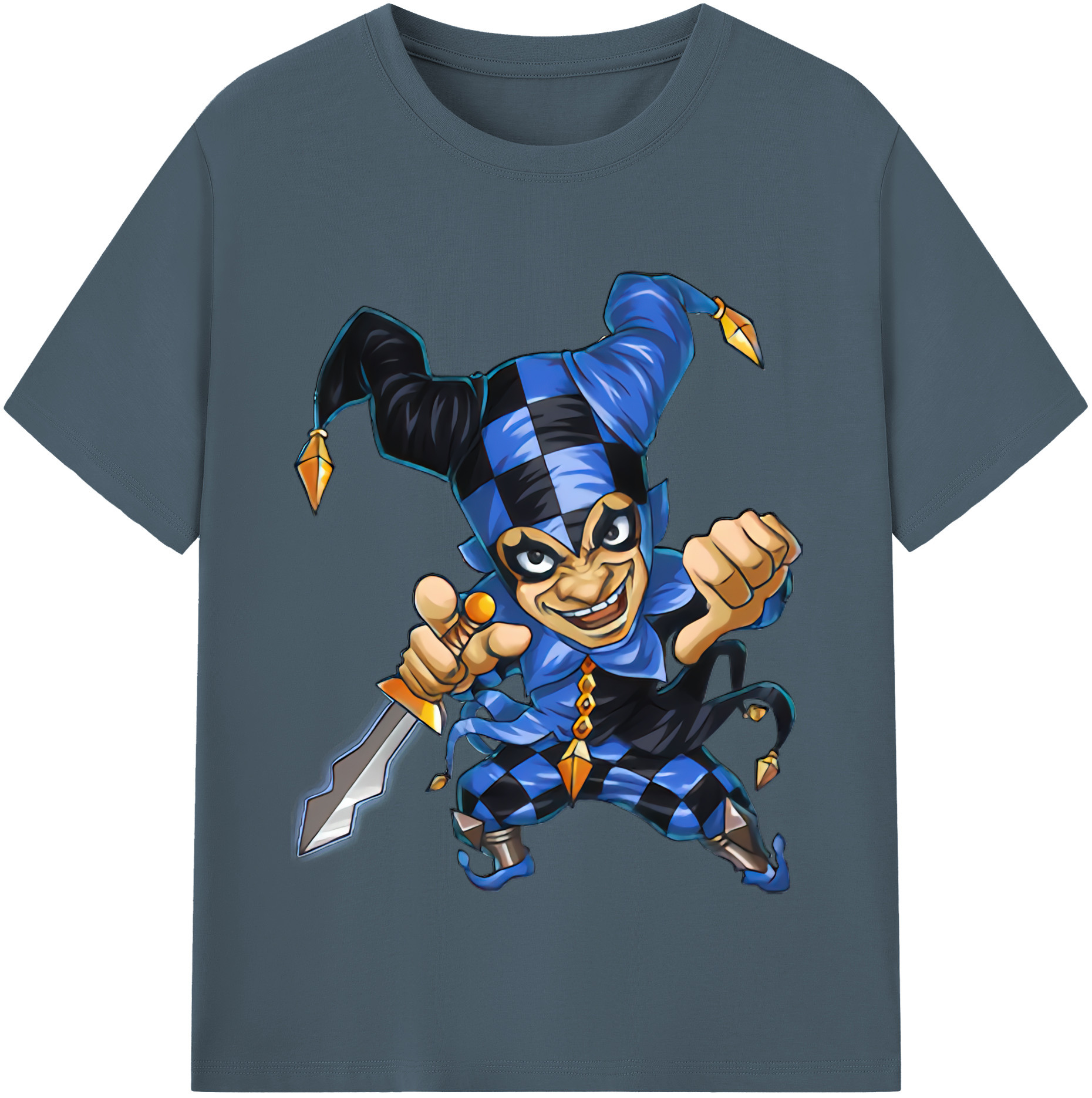 リーグ・オブ・レジェンド League of Legends LOL 綿100％半袖Tシャツ（フロントプリント）